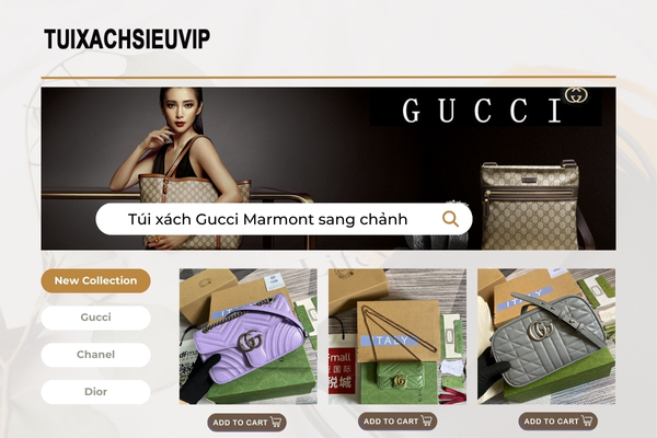 Review Túi xách Gucci siêu cấp Gucci Marmont siêu sang chảnh cho quý cô