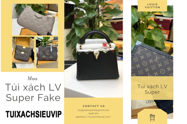 Mua Túi Xách LV Super Fake Ở Đâu Để Tránh Hàng Dỏm