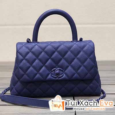 Túi Xách Chanel CocoHandle Bag Siêu Vip Màu Tím Đẹp M92990.
