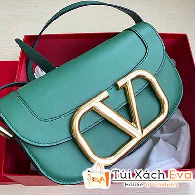 Túi Xách Valentino Garavani Maxi Bag Siêu Cấp Màu Xanh Đẹp M1011.
