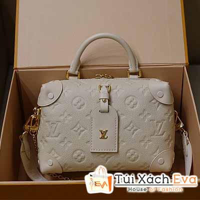 Túi Xách LV Petite Malle Souple Bag Siêu Cấp Màu Trắng Đẹp.