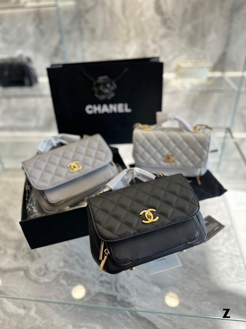 Tổng Hợp Túi Xách Chanel Classic Super Business Affinity Size 19 x 14 x 7cm