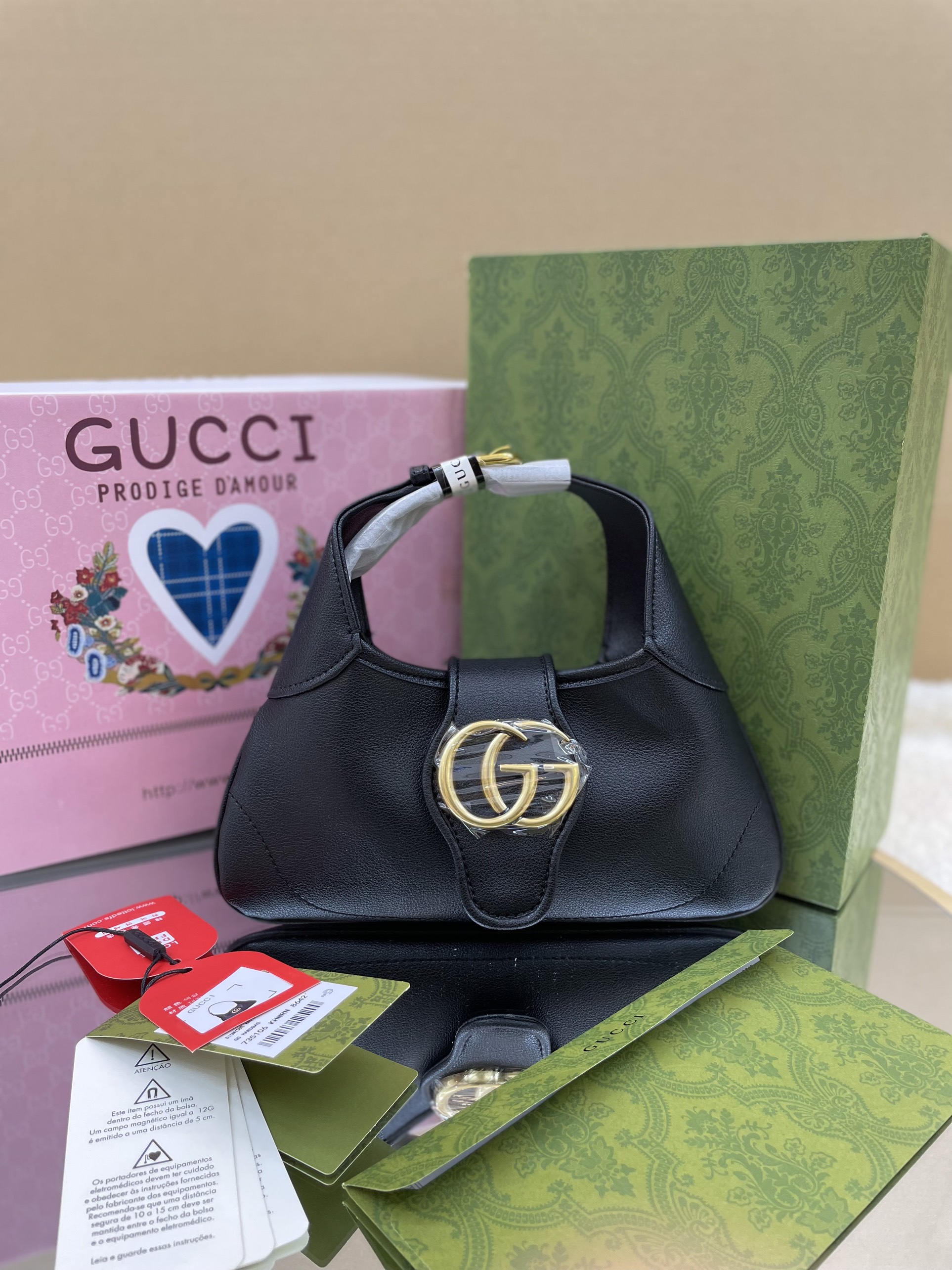 Túi Xách Gucci Aphrodite Super Màu Đen Size 25cm Full Box