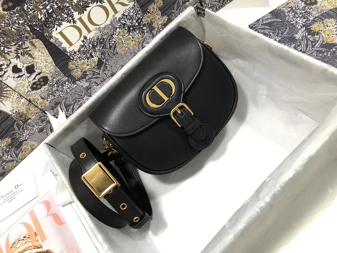 Túi Xách Dior Bobby Siêu Cấp Màu Đen Size 18cm
