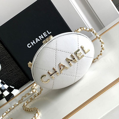 Túi Cầm Tay Chanel Da Cừu Màu Trắng 2023 - Clutch Bag B10886