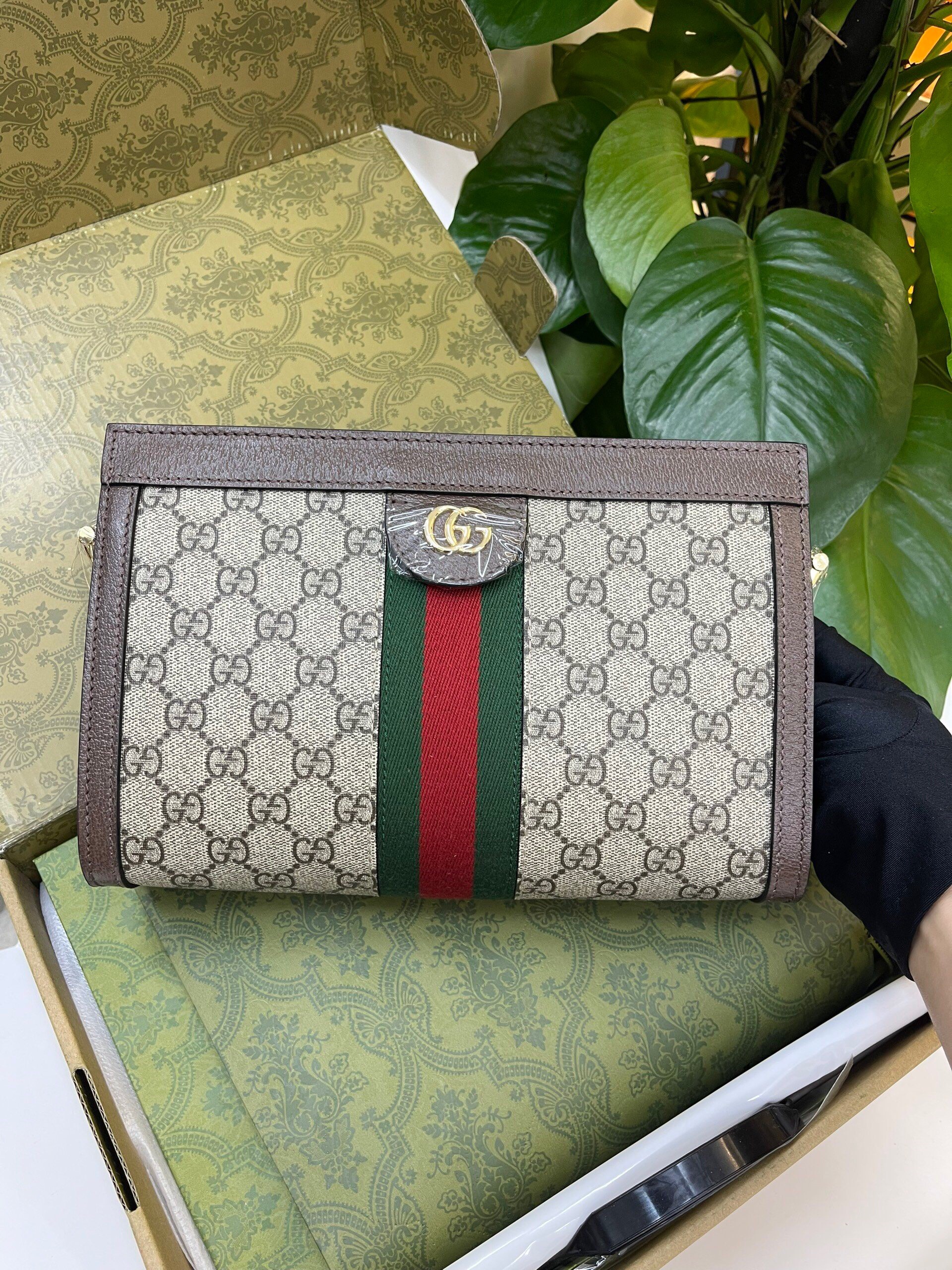 Túi Gucci Ophidia GG Small Shoulder Bag Siêu Cấp Size 26cm