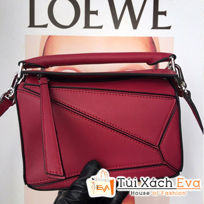 Túi xách Loewe Puzzle Bag Siêu Cấp Màu Hồng Đậm