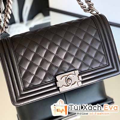 Túi Xách Chanel Leboy Bag Siêu Cấp Màu Đen Đẹp,