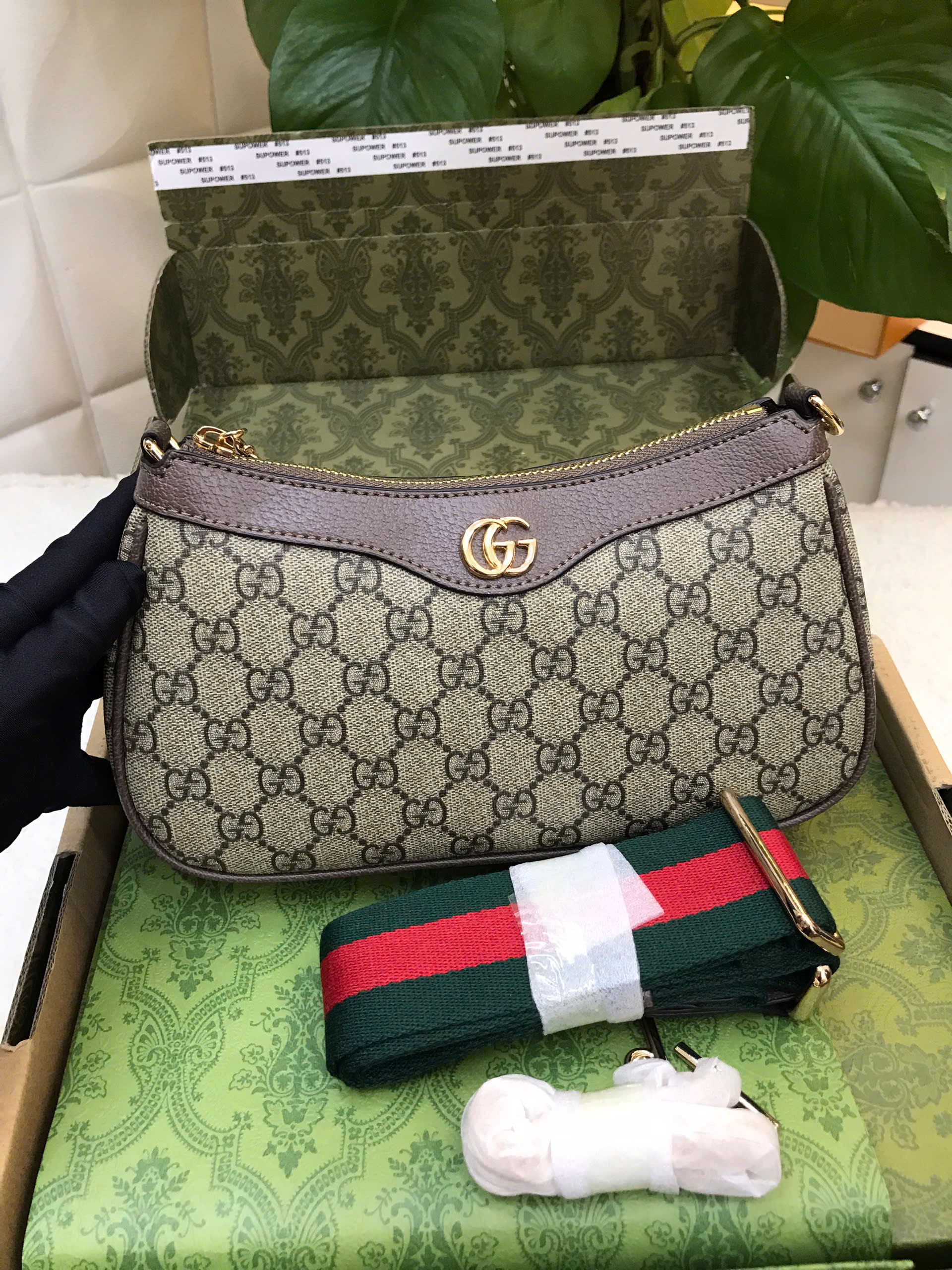 Túi Gucci Ophidia Small Shoulder Bag Super Size 25cm