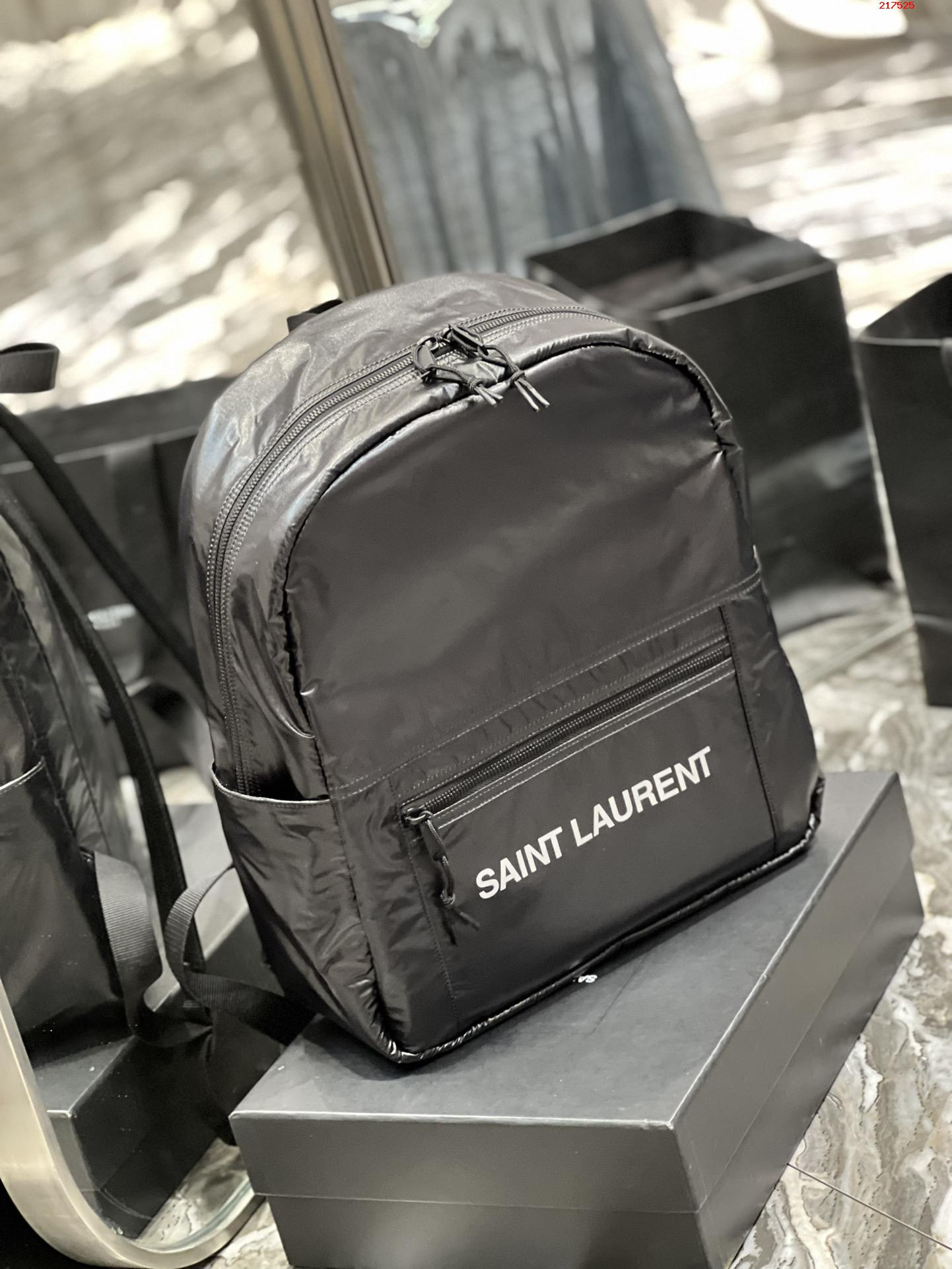 Balo YSL Siêu Cấp Nuxx Backpack In Nylon Màu Đen Size 32 x 37 x 6 cm