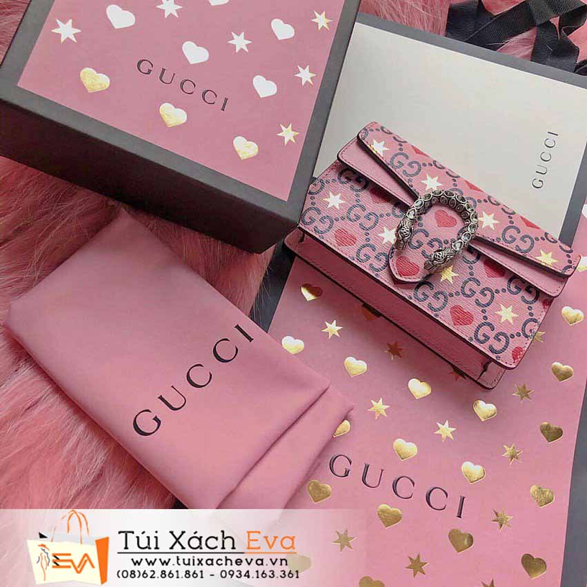 Túi Xách Gucci Bag Siêu Cấp Màu Hồng Đẹp.