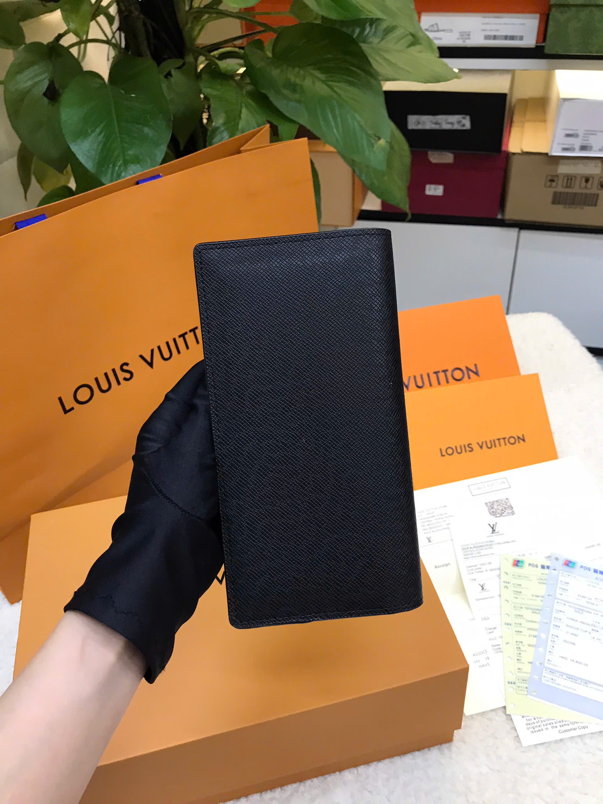 Ví LV Brazza Wallet Super Màu Đen Size 19cm M30285