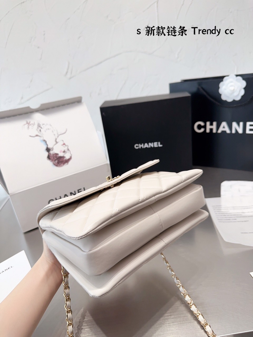 Túi Xách Chanel ltrendycc Super Màu Trắng