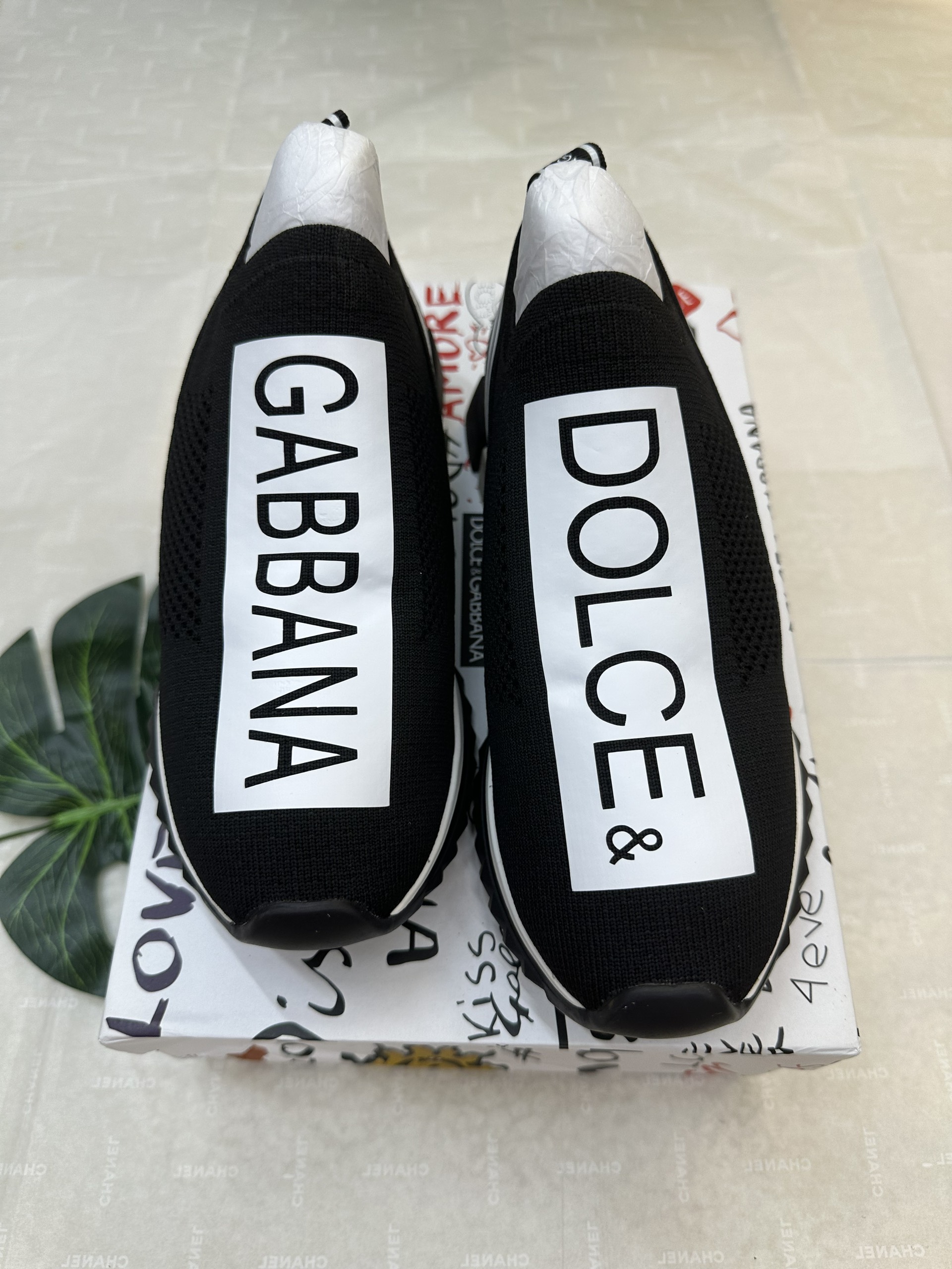 Giày Sneakers Dolce & Gabbana Siêu Cấp Màu Đen