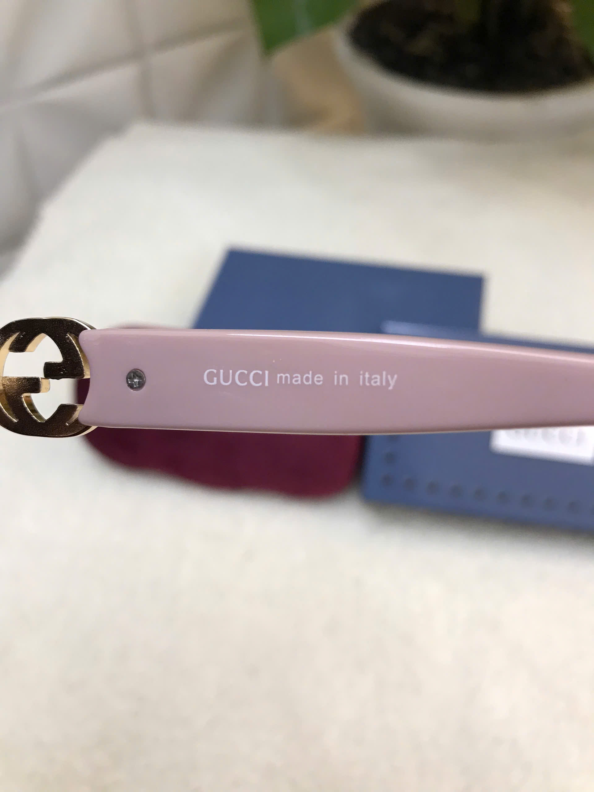 Kính Gucci Màu Hồng Siêu Cấp