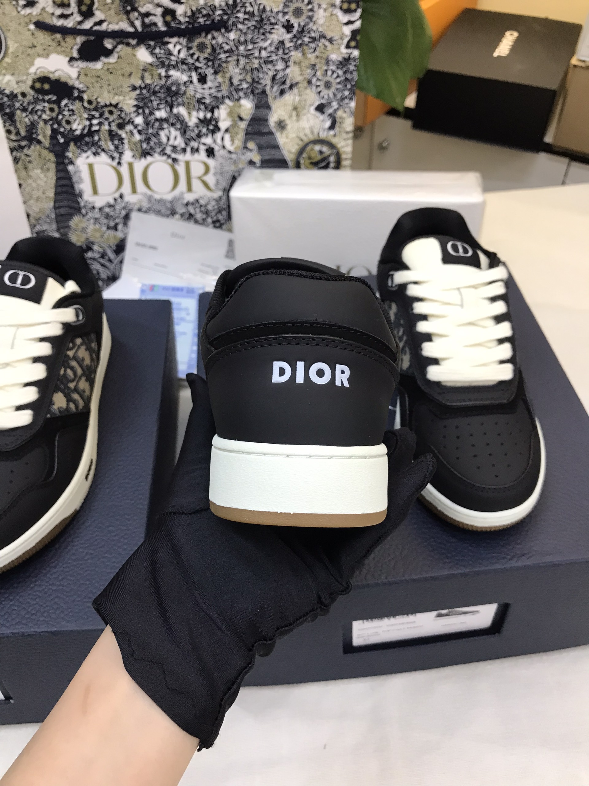 Giày Thể Thao Dior B27 Low-Top Sneaker Siêu Cấp Size 37