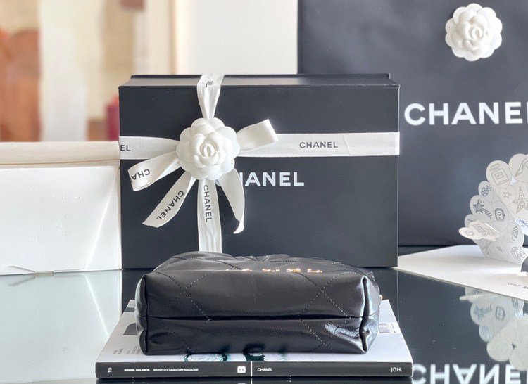 Túi Xách Chanel Hobo 22bag Mini Vip Dây Ngọc Trai