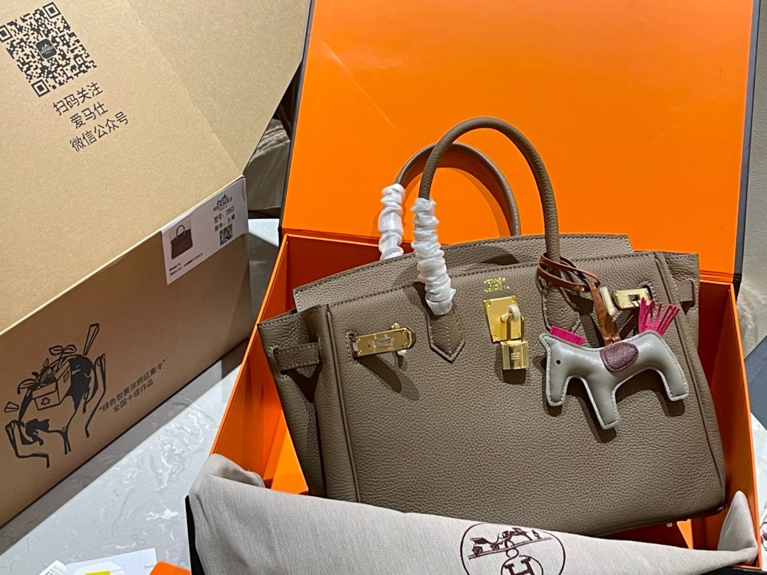 Túi Hermes Birkin 30 Super Màu Xám Size 30cm