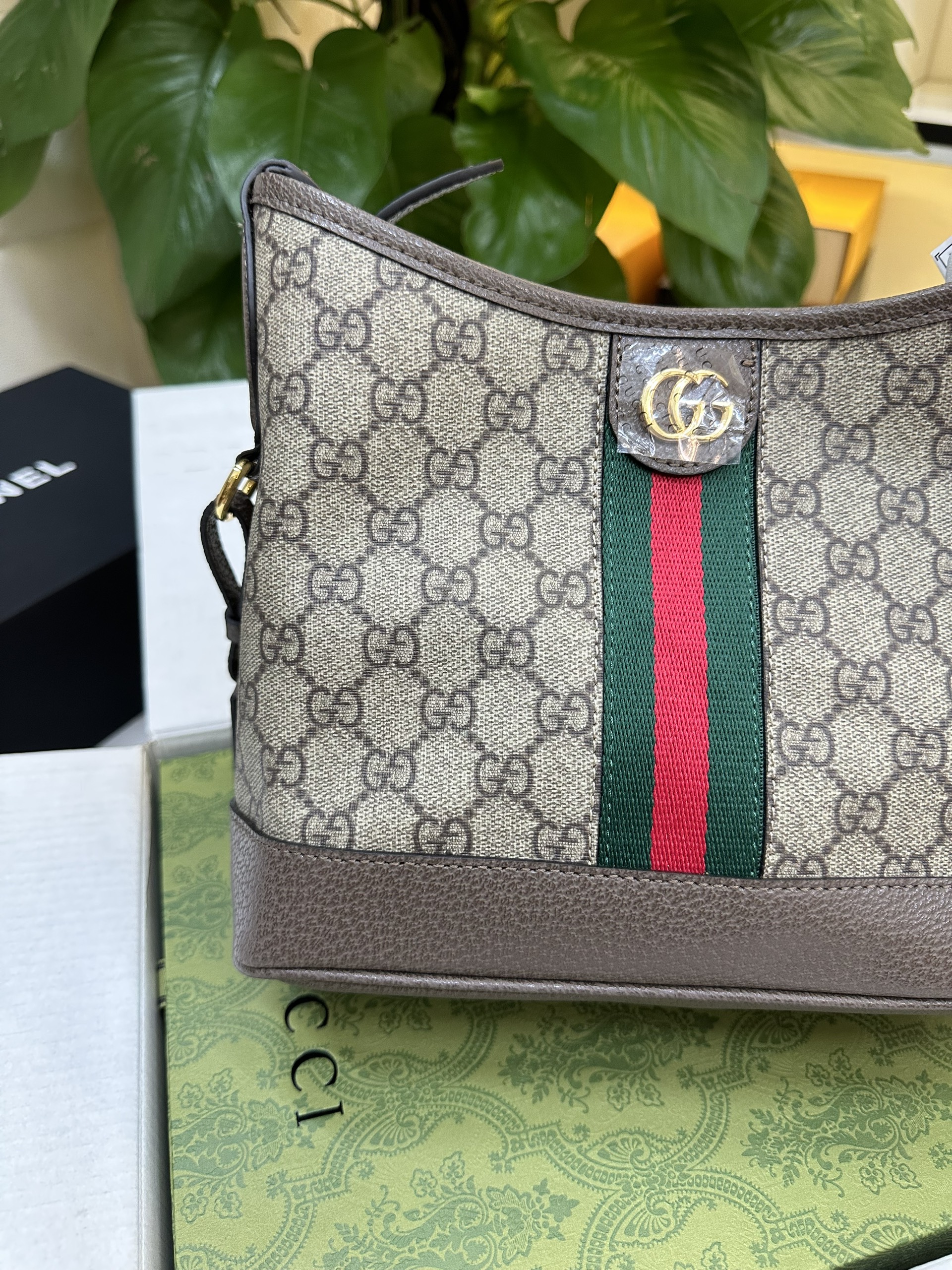 Túi Gucci Ophidia GG Small Shoulder Bag Super Size 30x22cm