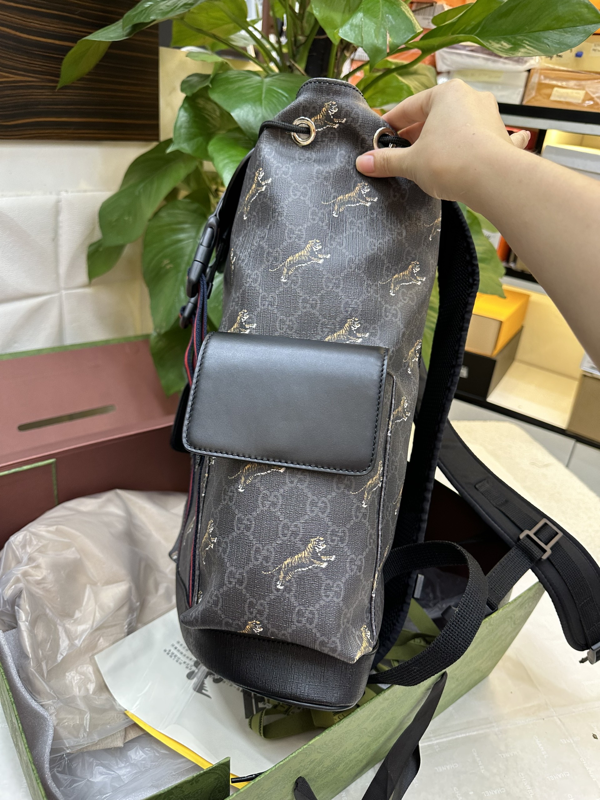 Balo GG Gucci Backpack Size 34cm 495563