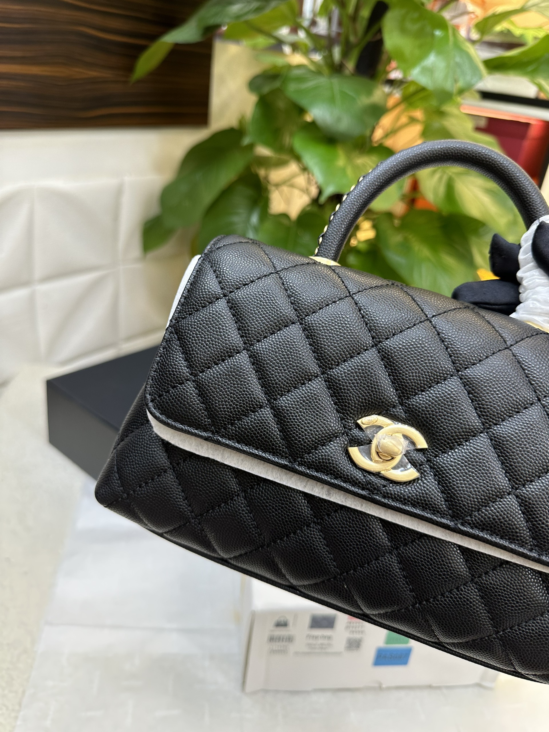 Túi Chanel Coco Handle Small Vip Màu Đen Size 23cm