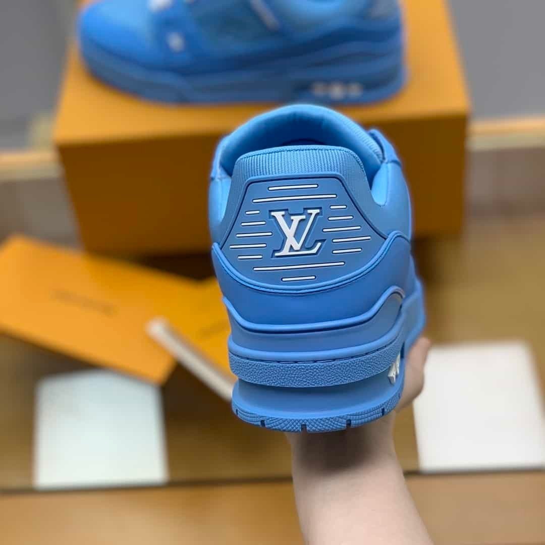 Giày Louis Vuitton Trainer Siêu Cấp Blue Size 38-45
