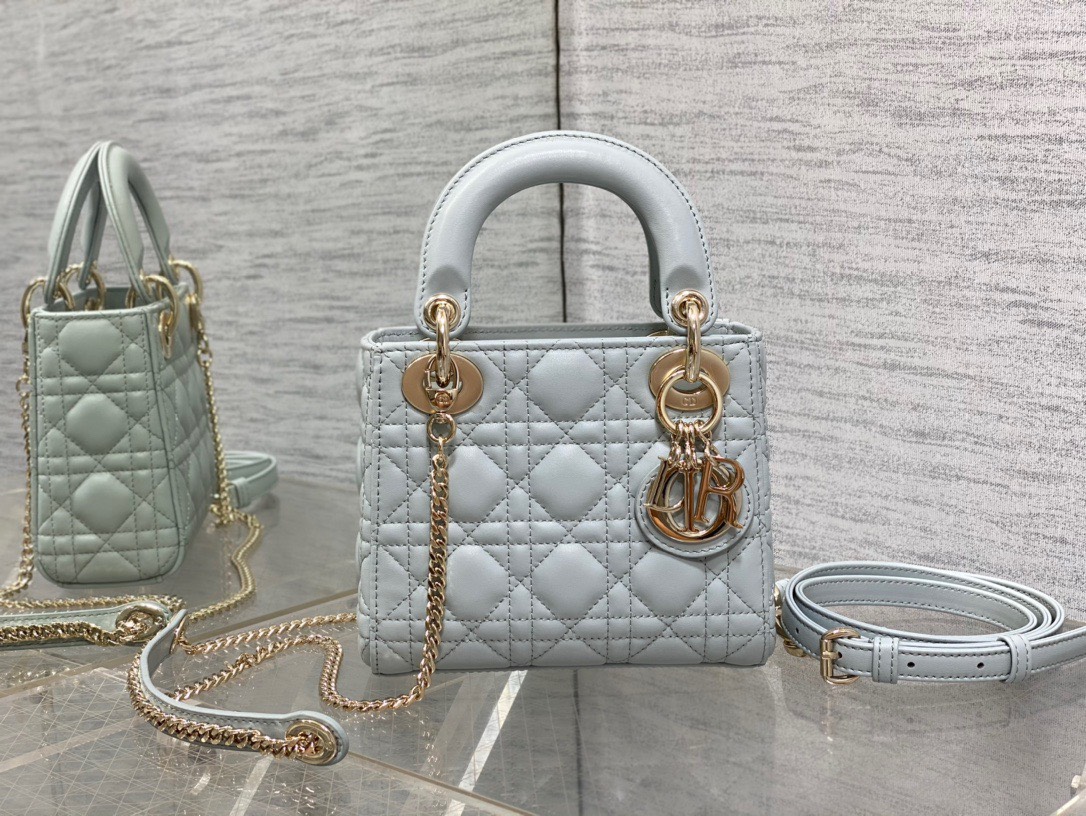 Bảng Màu Mini Lady Dior Bag Size 17cm