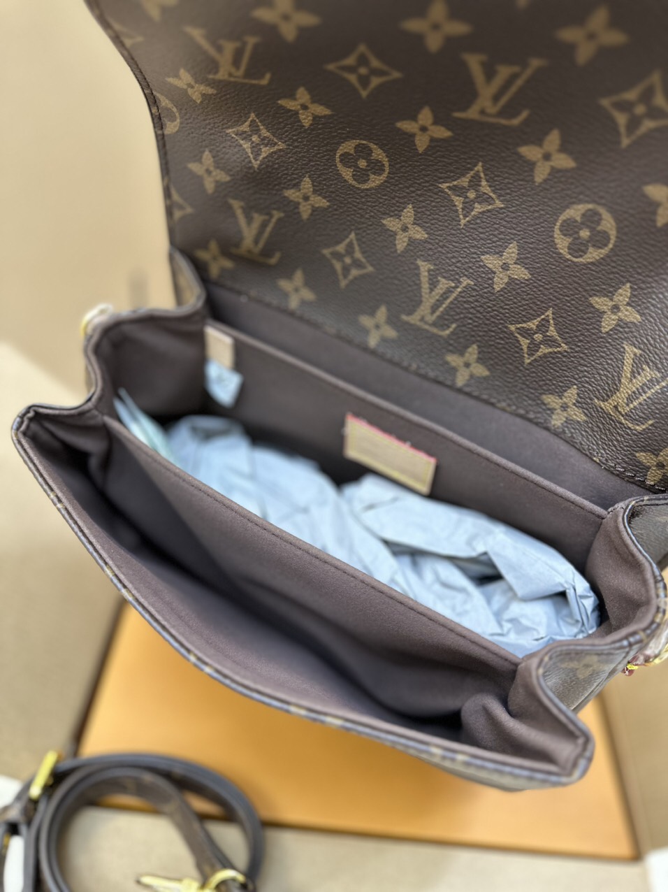 Túi Xách LV Pochette Mettis Super Màu Nâu Size 25cm  M44875
