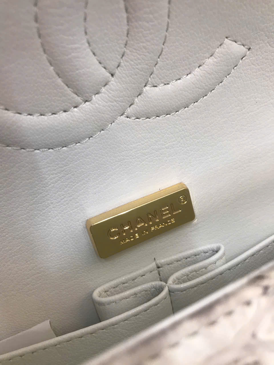 Túi Chanel Classic Vip Da Rắn Size 25cm