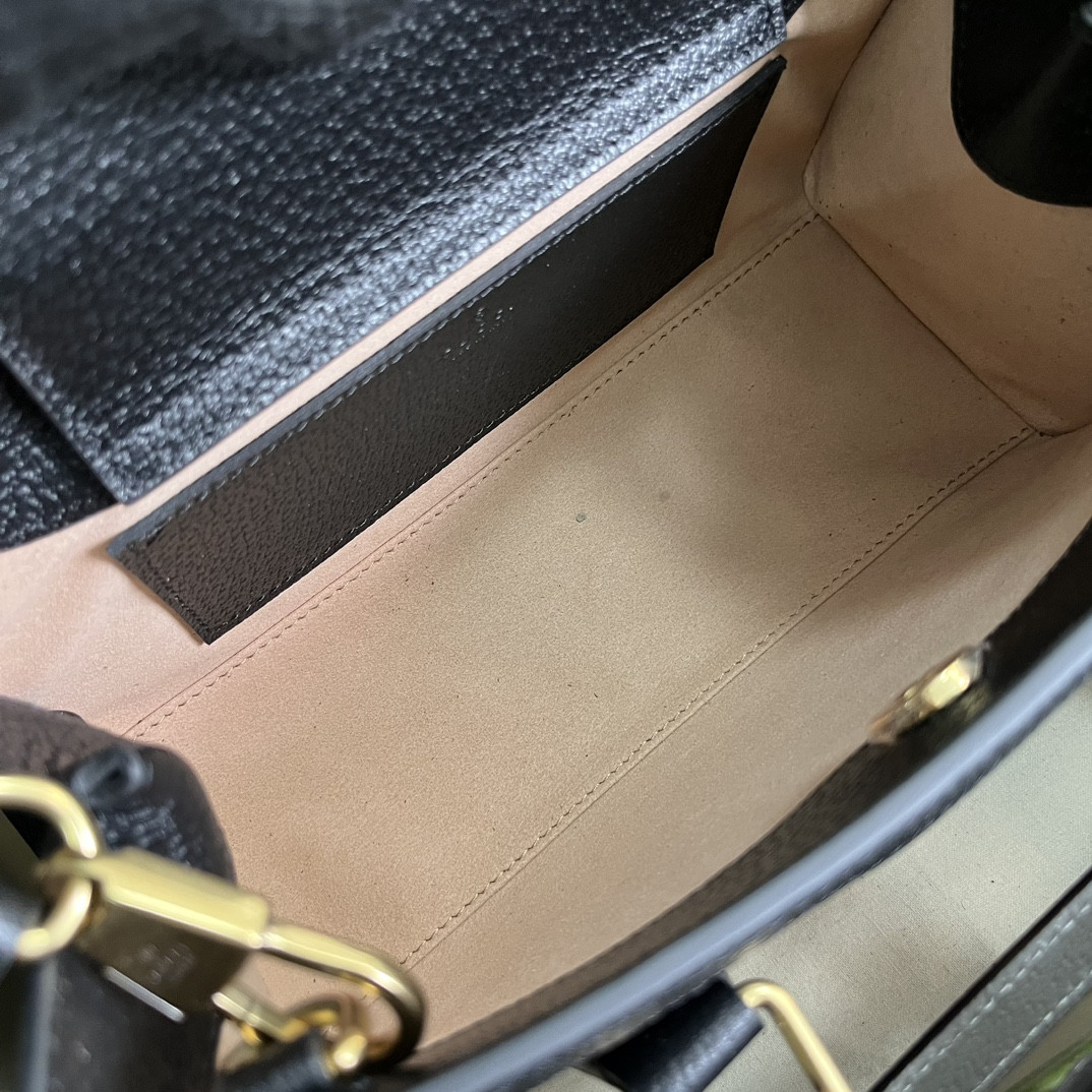 Túi Xách Gucci Diana SIêu Cấp Màu Đen Size 27cm 735153