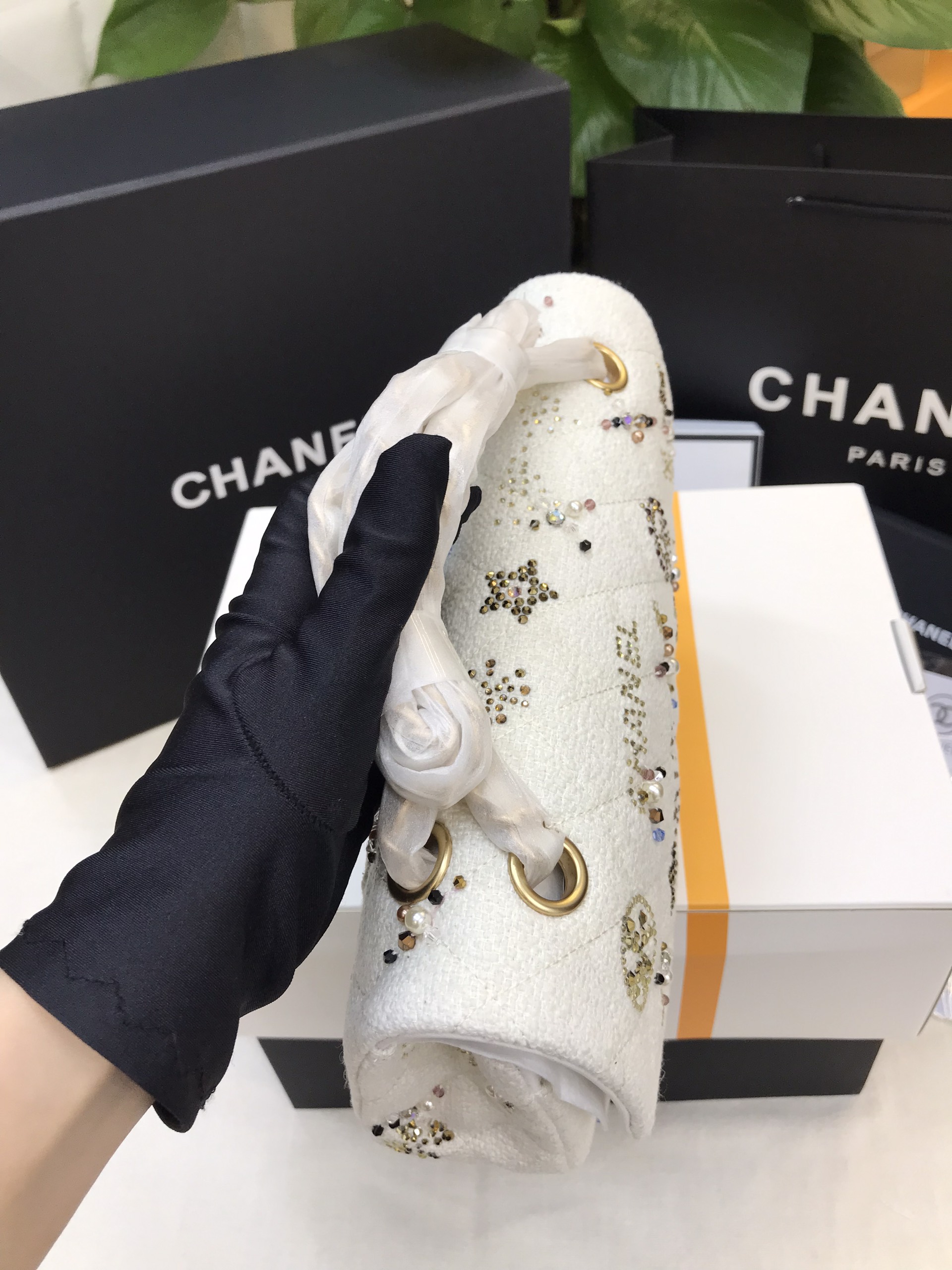 Túi Chanel Classic Starry Night Bag Vip Size 25cm