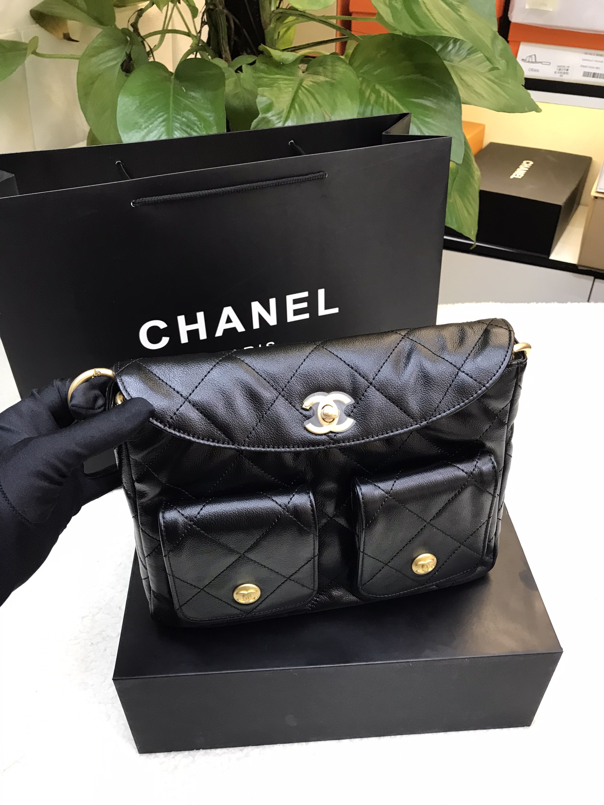 Túi Chanel Hobo VIP Size 24cm AS4743