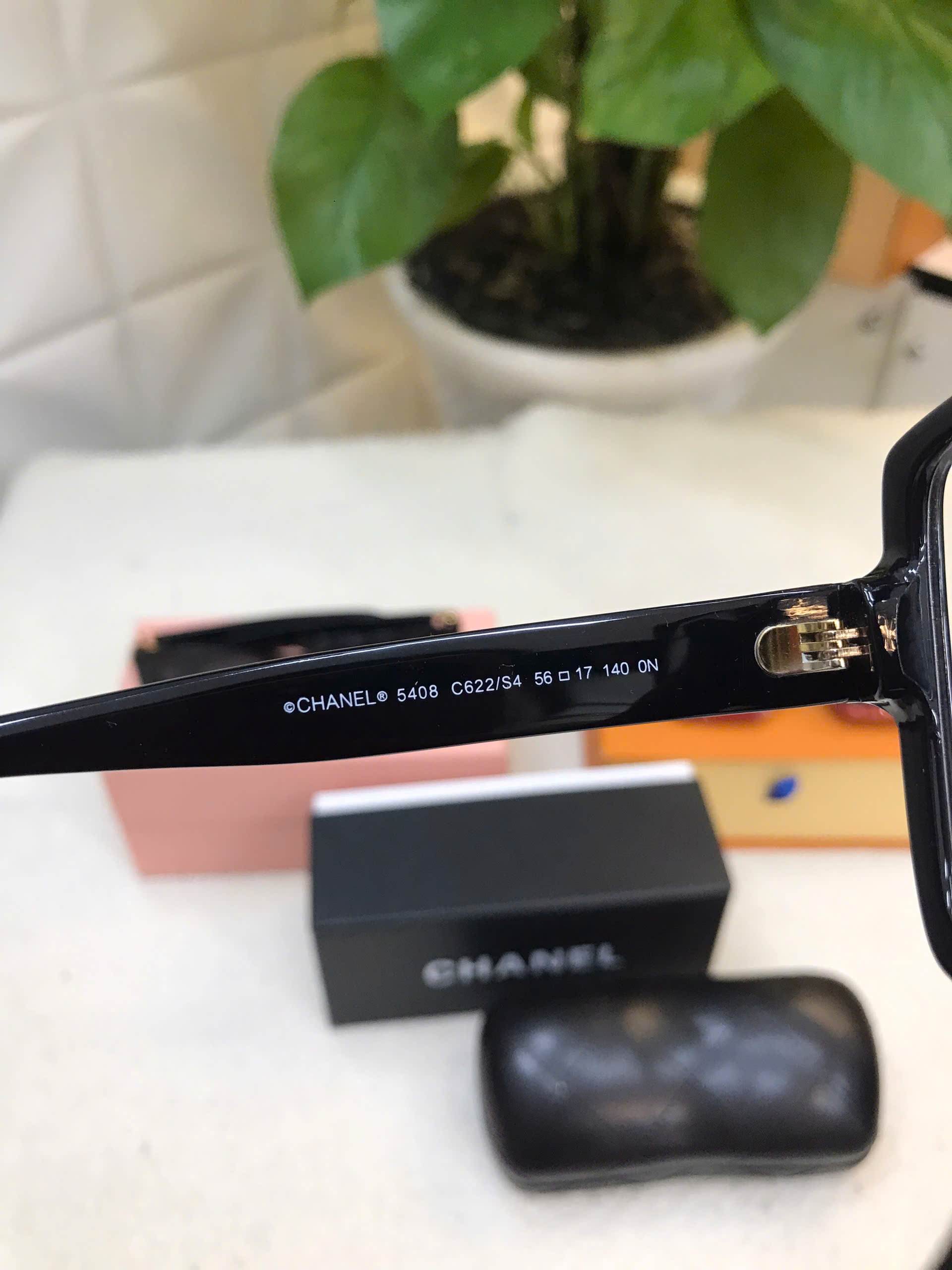 Kính Chanel Square Eyeglasses Siêu Cấp Màu Đen