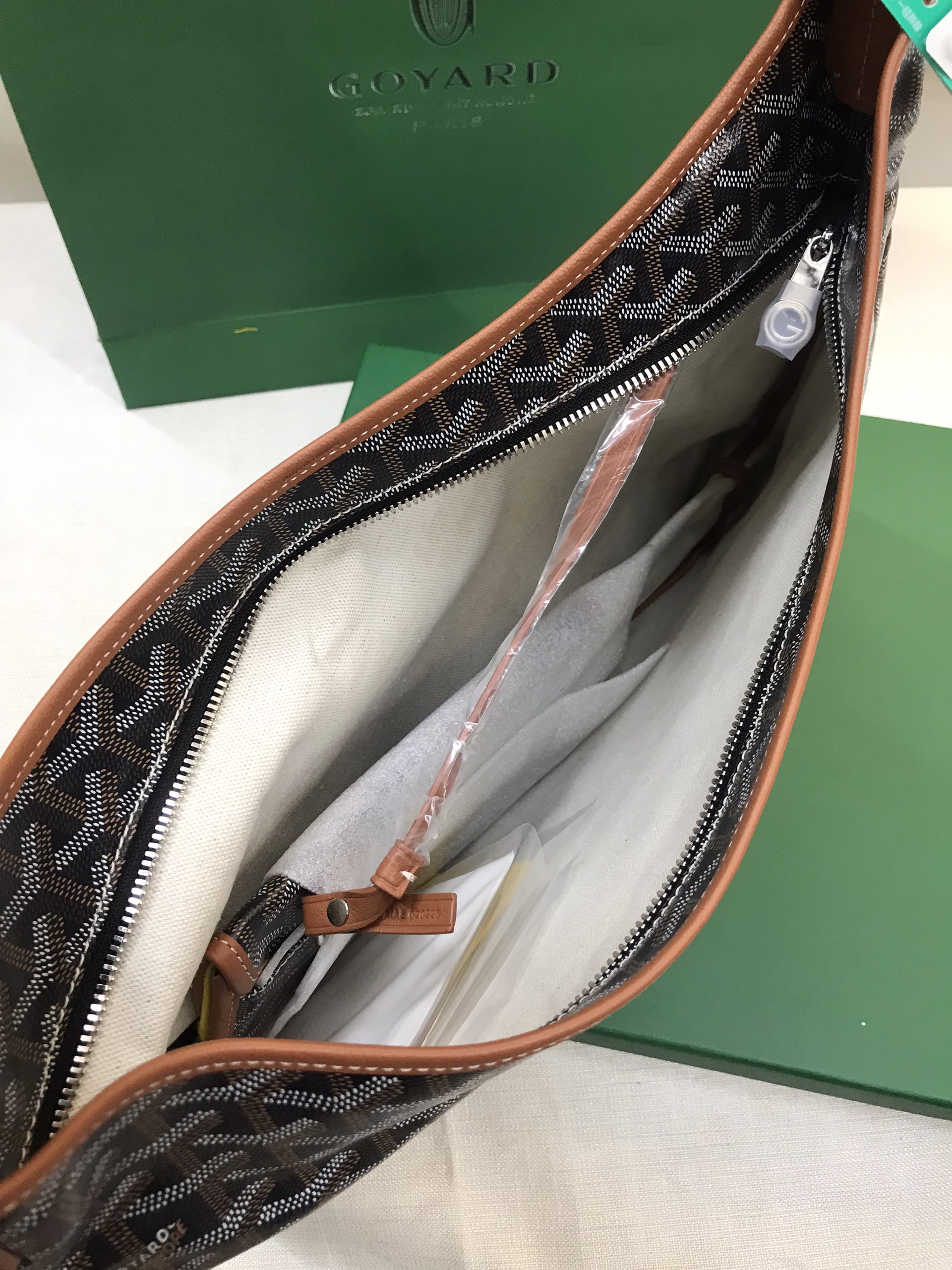 Túi Goyard Boheme Hobo Bag Siêu Cấp Màu Nâu