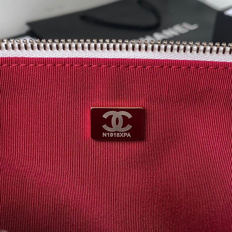 Túi Xách Chanel Replica 23B CC Túi Chanel HoBo Màu Trắng AS4347