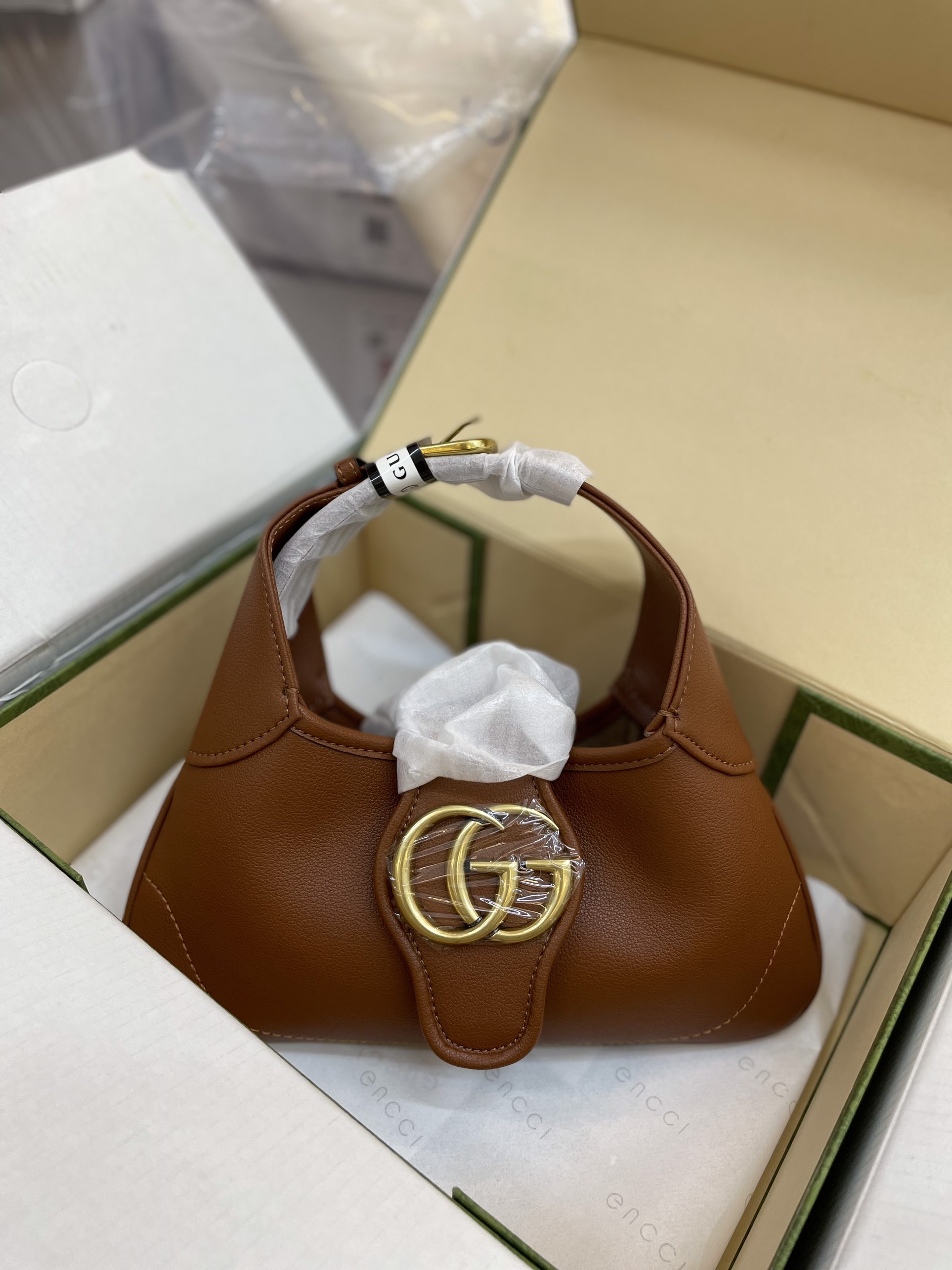 Túi Xách Gucci Aphrodite Super Màu Nâu Size 25cm Full Box