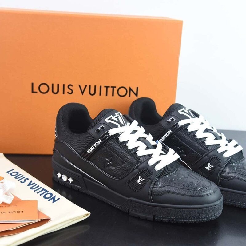 Giày Louis Vuitton Siêu Cấp Màu Đen Size 38-44