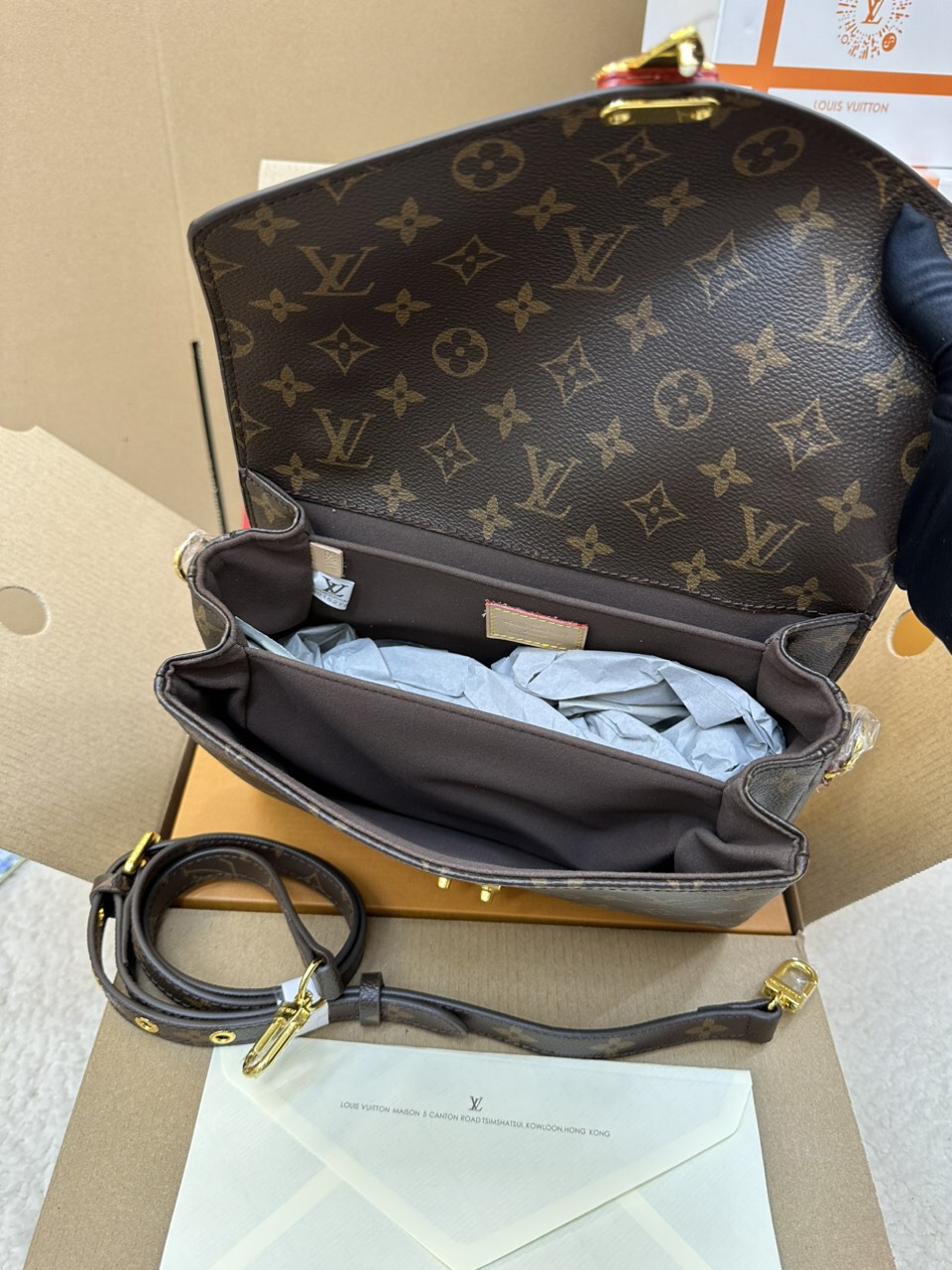 Túi Xách LV Pochette Mettis Super Màu Nâu Size 25cm  M44875