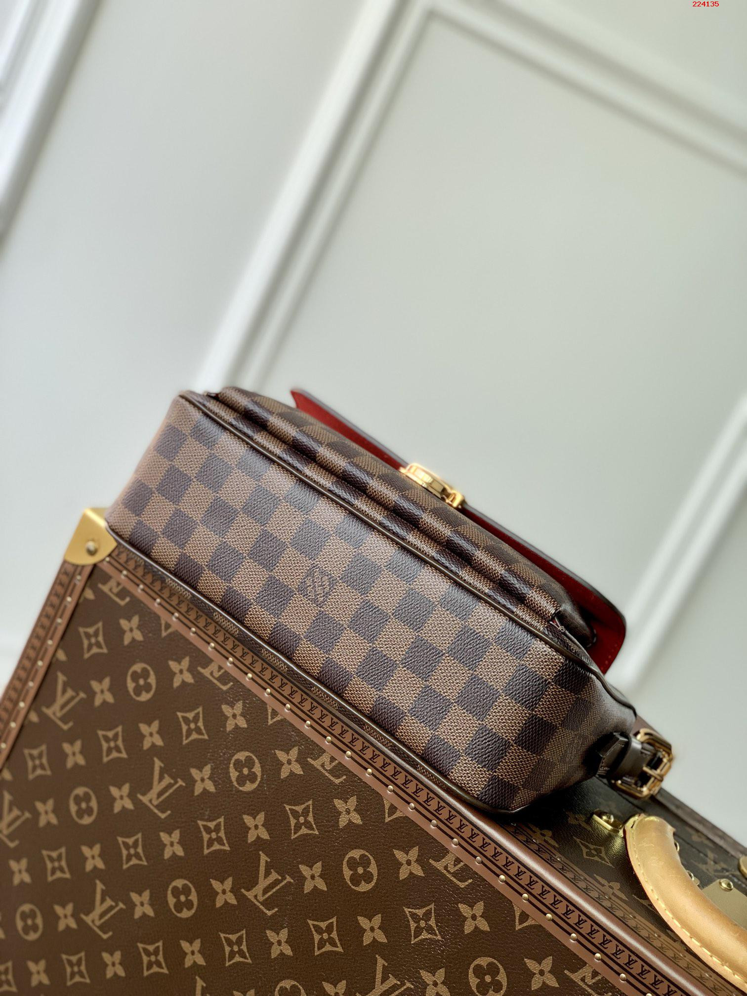 Túi Xách LV Siêu Cấp Damier Ô Nâu Size 27*10*15cm M60006