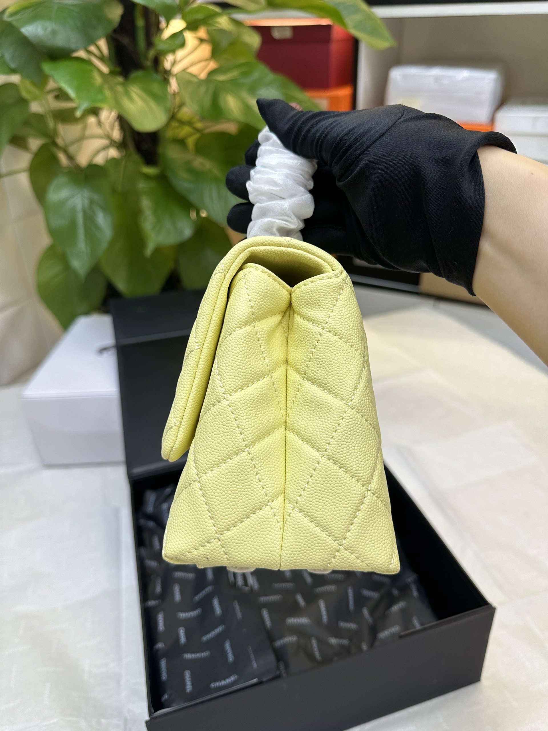 Túi Chanel CoCo Super Màu Xanh Size 23cm