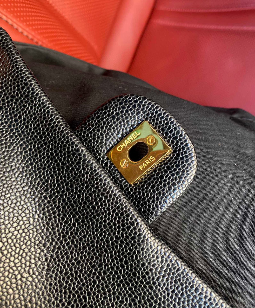 Túi Xách Chanel Cổ Điển Siêu Cấp Đen Size 20cm