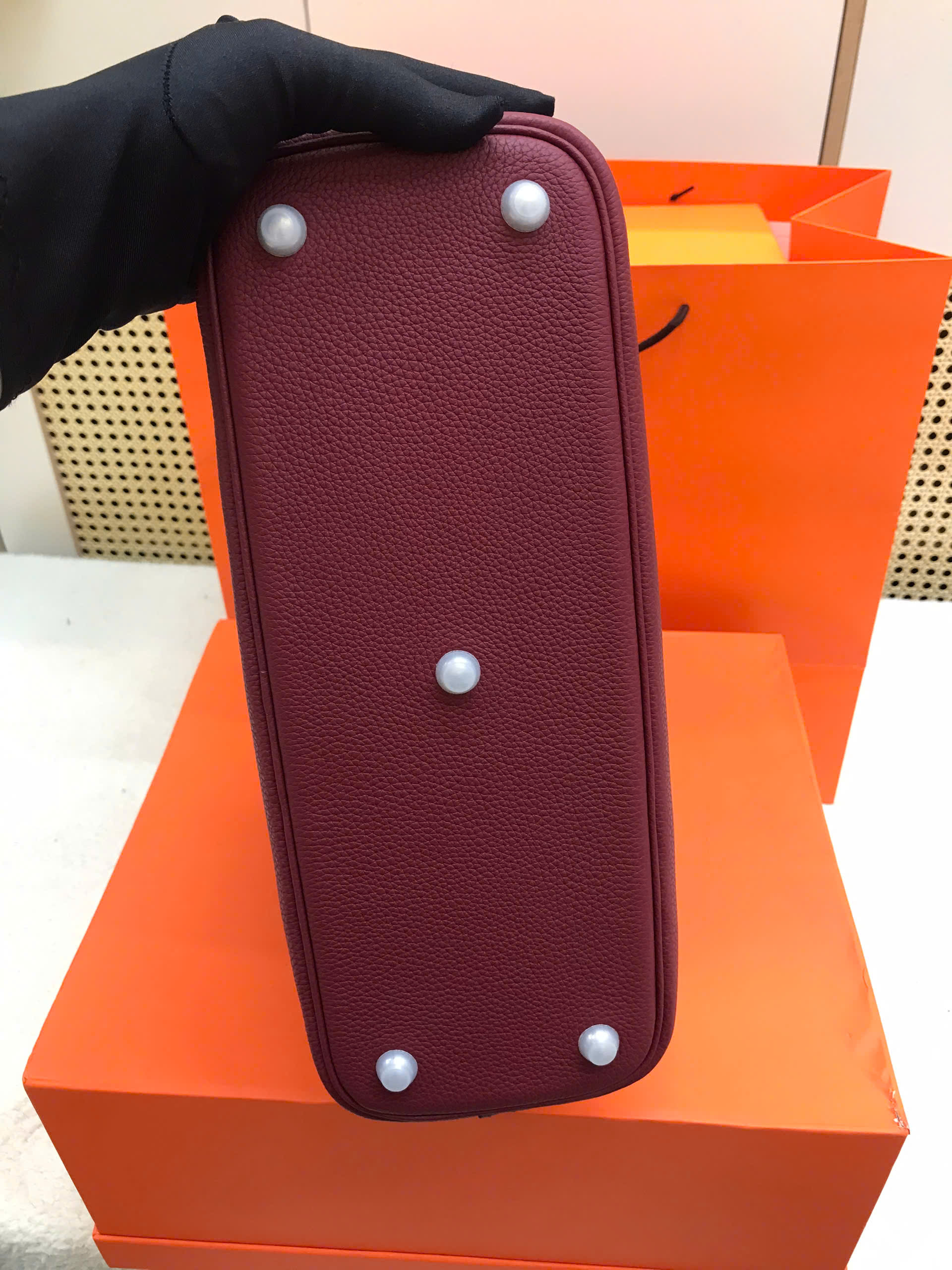 Túi Hermès Bolide 31 Red Vip Màu Đỏ Size 31cm