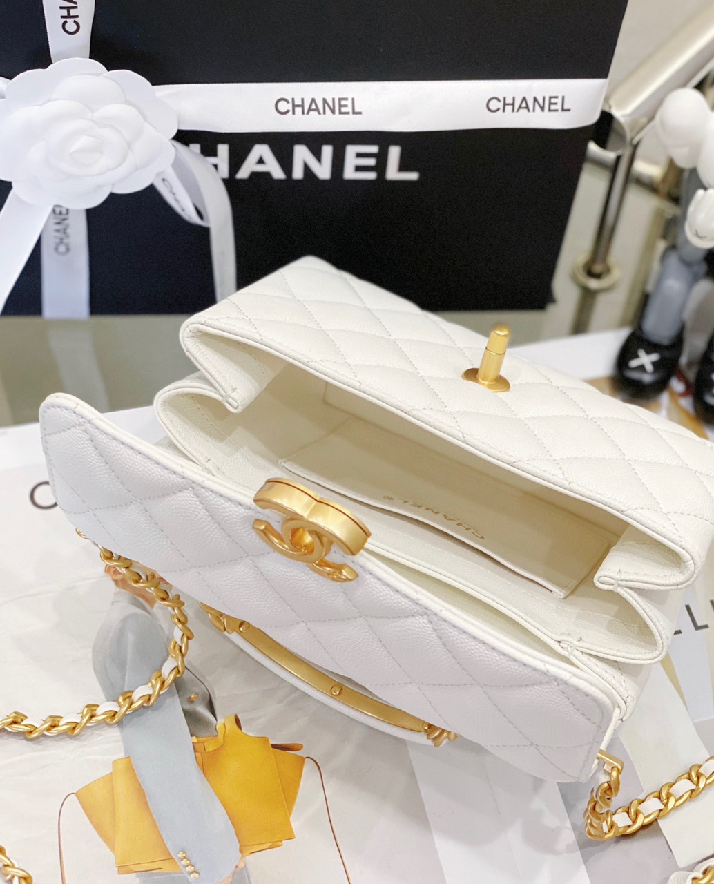 Túi Xách Chanel 23s Carry Me Siêu Cấp Size 19cm AS3982
