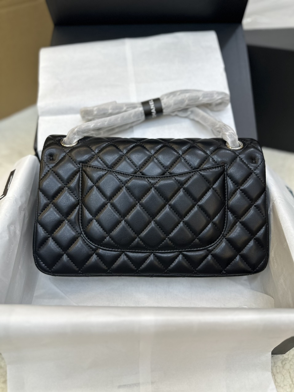 Túi Xách Chanel Classic Flap Đen Size 25cm