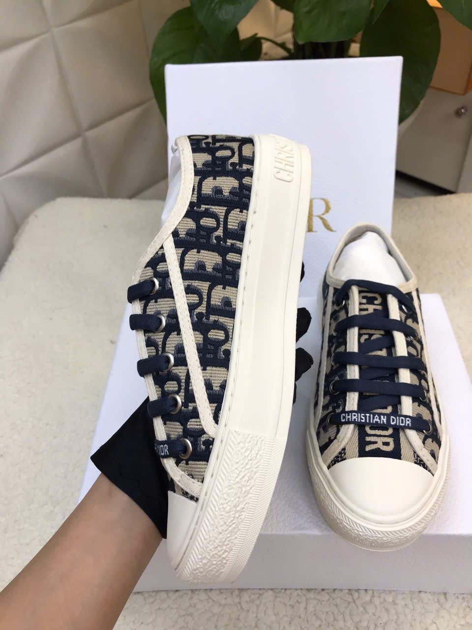 Giày Walk Dior Sneaker Siêu Cấp Size 36