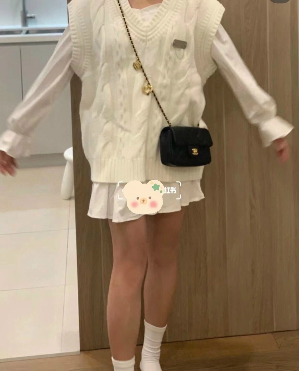 Túi Xách Chanel Super Heart Charms Mini Flap Bag Size 20cm
