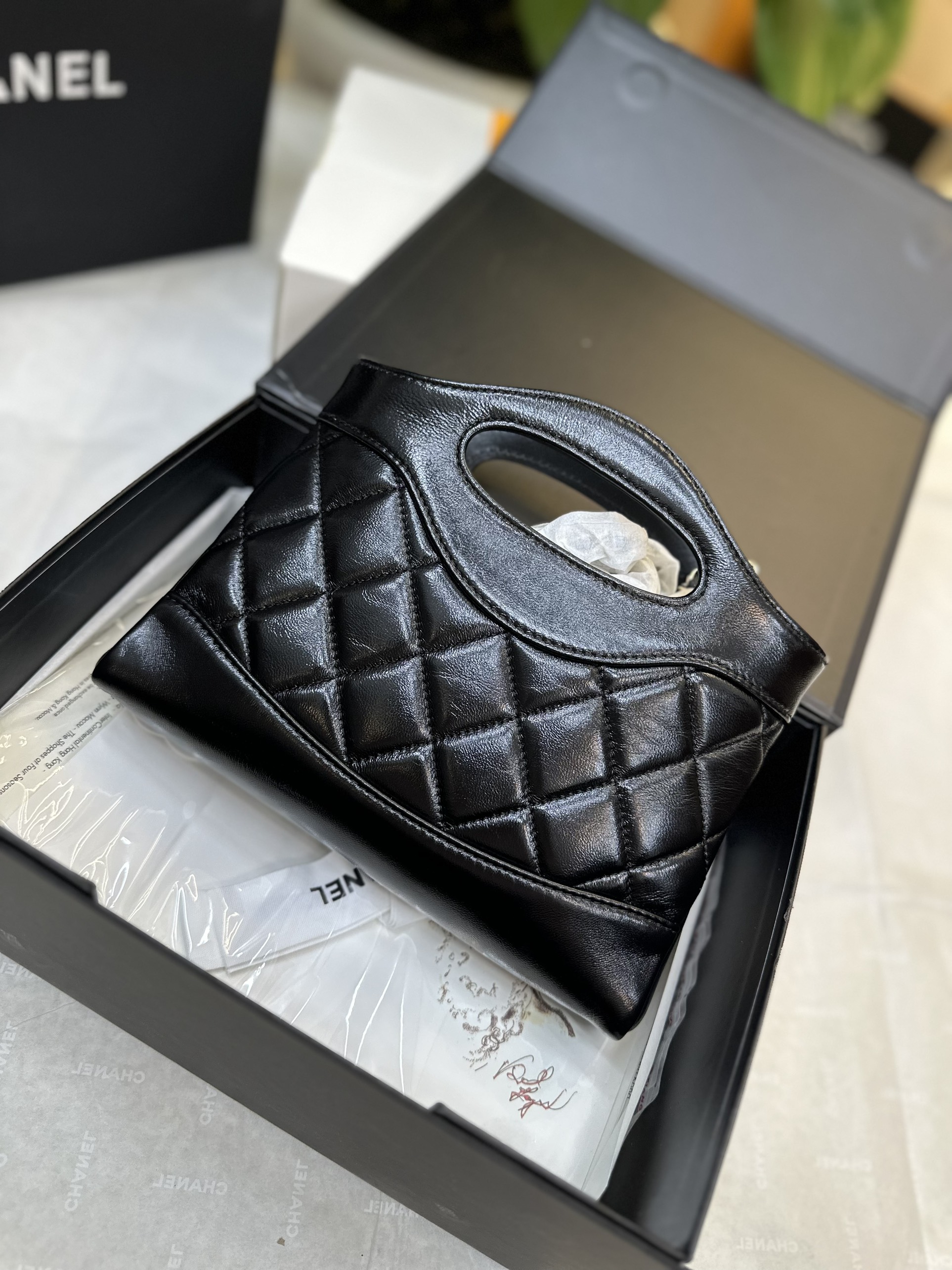 Túi Chanel Nano VIP Màu Đen Size 19cm