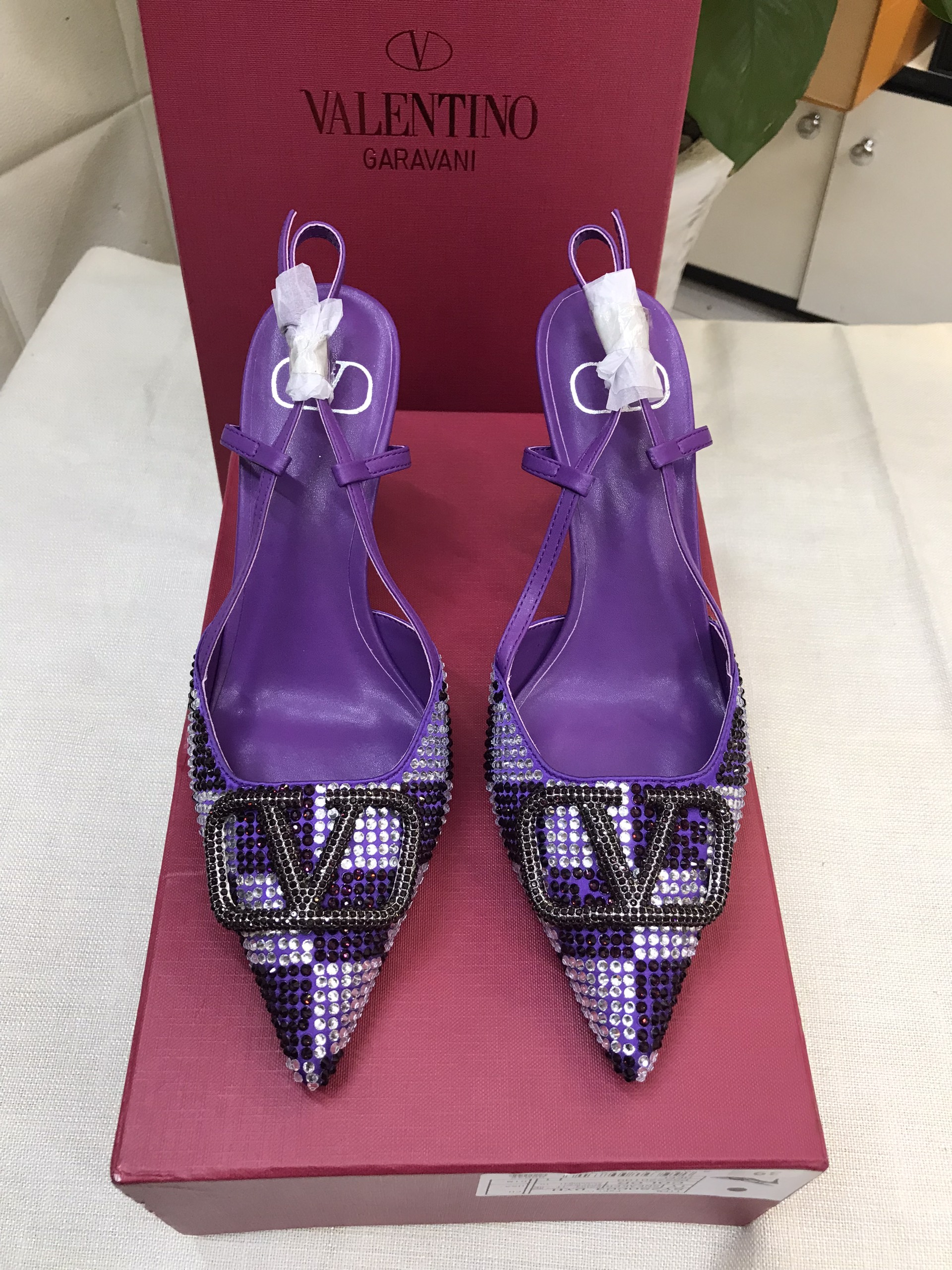 Giày Valentino Pumps Purple Siêu Cấp Size 39