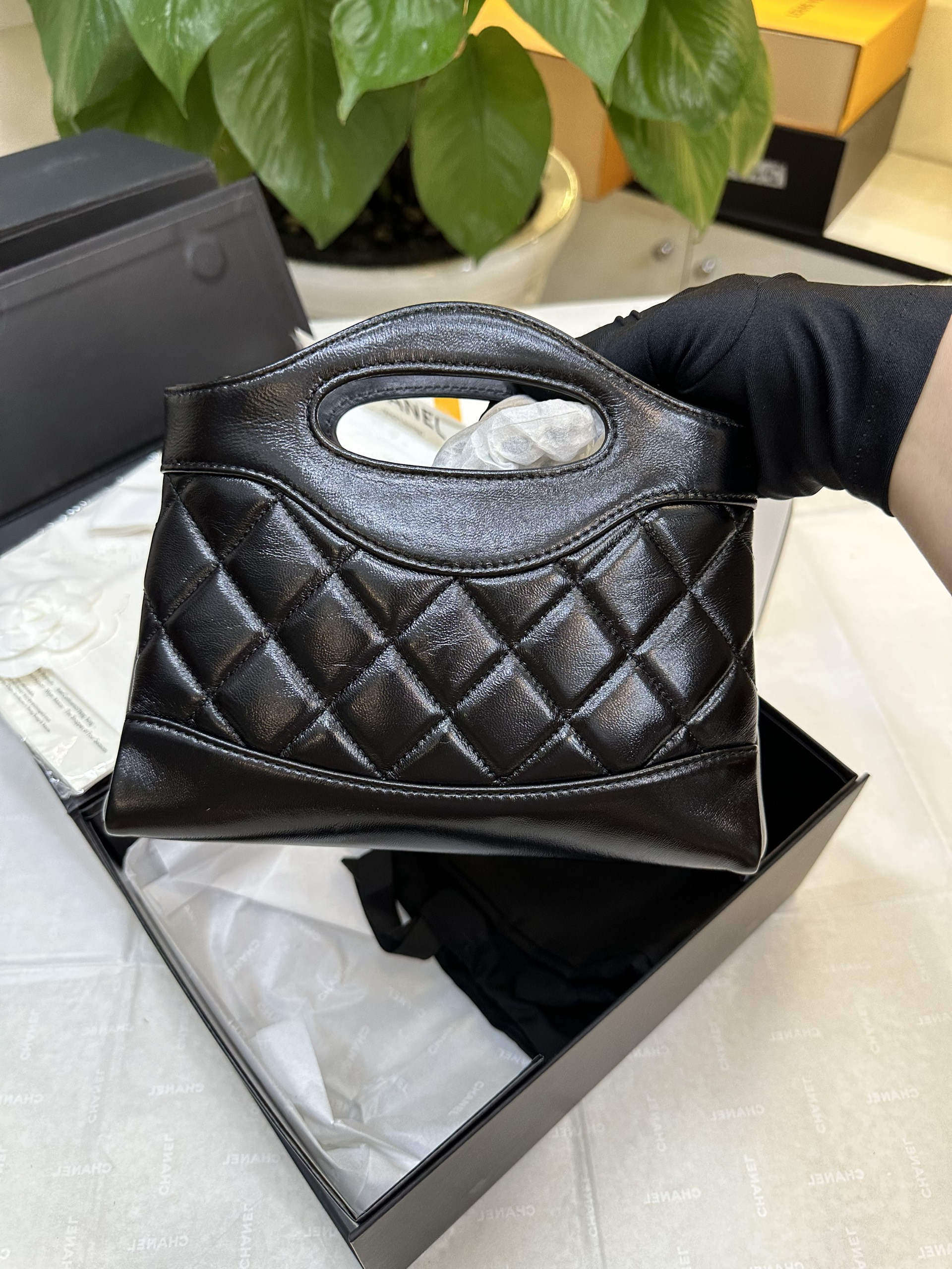 Túi Chanel Nano VIP Màu Đen Size 19cm