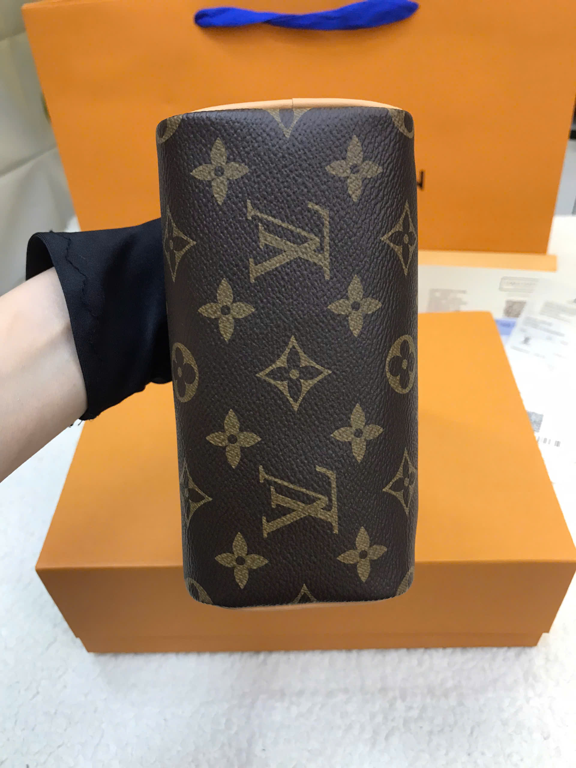 Túi LV Nano Speedy Vip Màu Nâu Size 16cm M81085